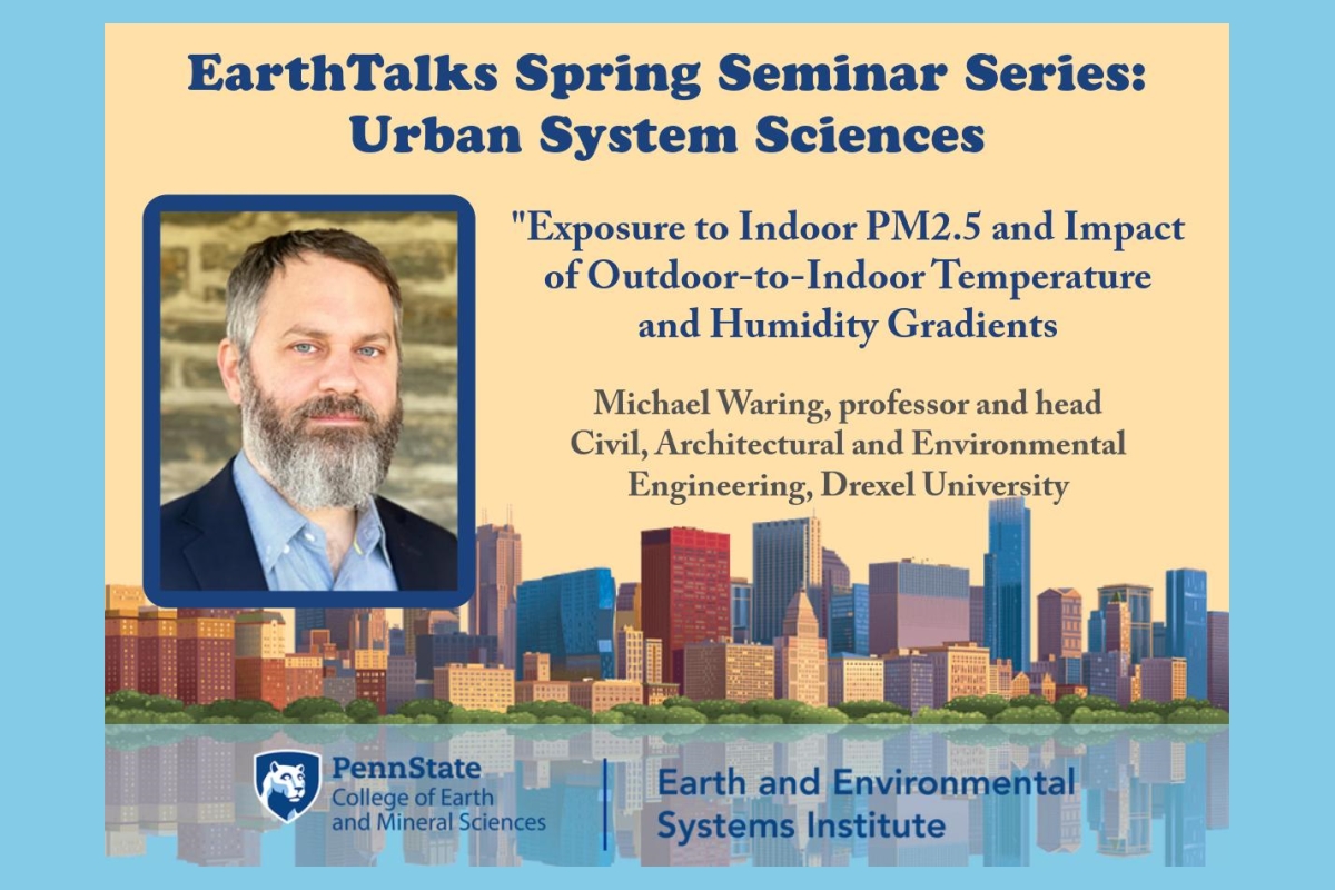 EarthTalks: Michael Waring to discuss indoor air quality on April 15
